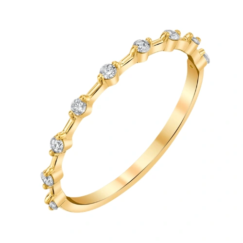 Floating Diamonds Ring